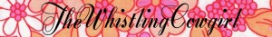 Pink 70s floral banner